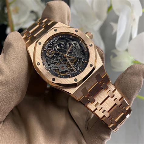 pre owned audemars piguet royal oak rose gold|audemars piguet used royal oak.